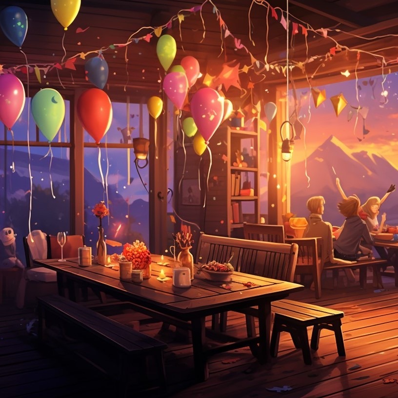 Partysetting_happy_and_cozy_atmosphere